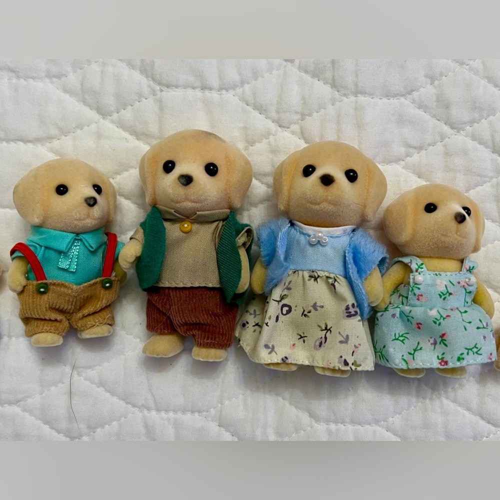 Yellow Labrador Family Calico Critters 🦮